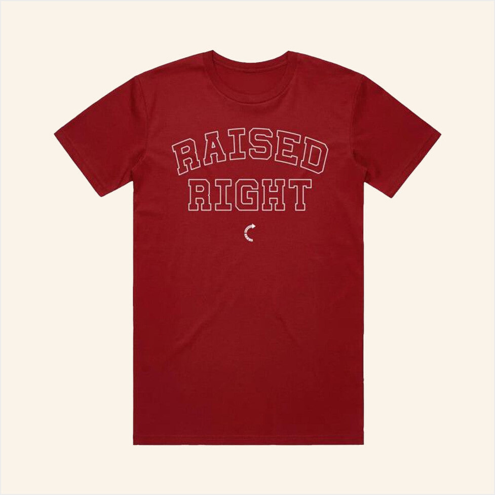 Tpusa Merch Raised Right Shirt Presents For Dad Birthday Gifts For BFF Christmas Presents Ideas-1