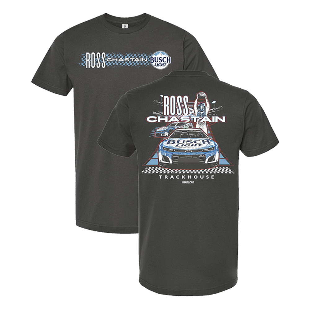 Trackhouse Merch Ross Chastain T-Shirt Great Gifts For Dad Racing Lovers-1