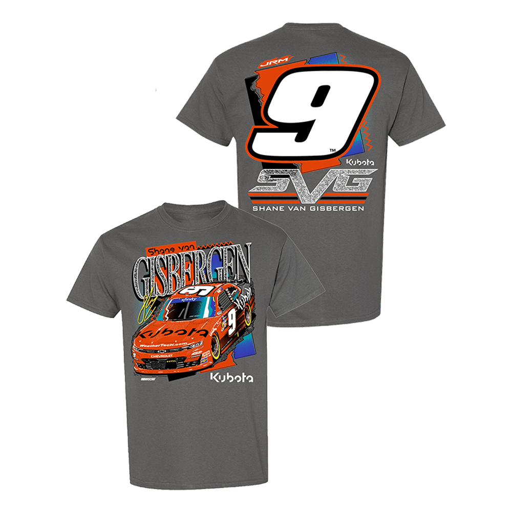 Trackhouse Merch SVG 9 Xfinity Series Kubota T-Shirt Stepdad Gifts For Father's Day-1