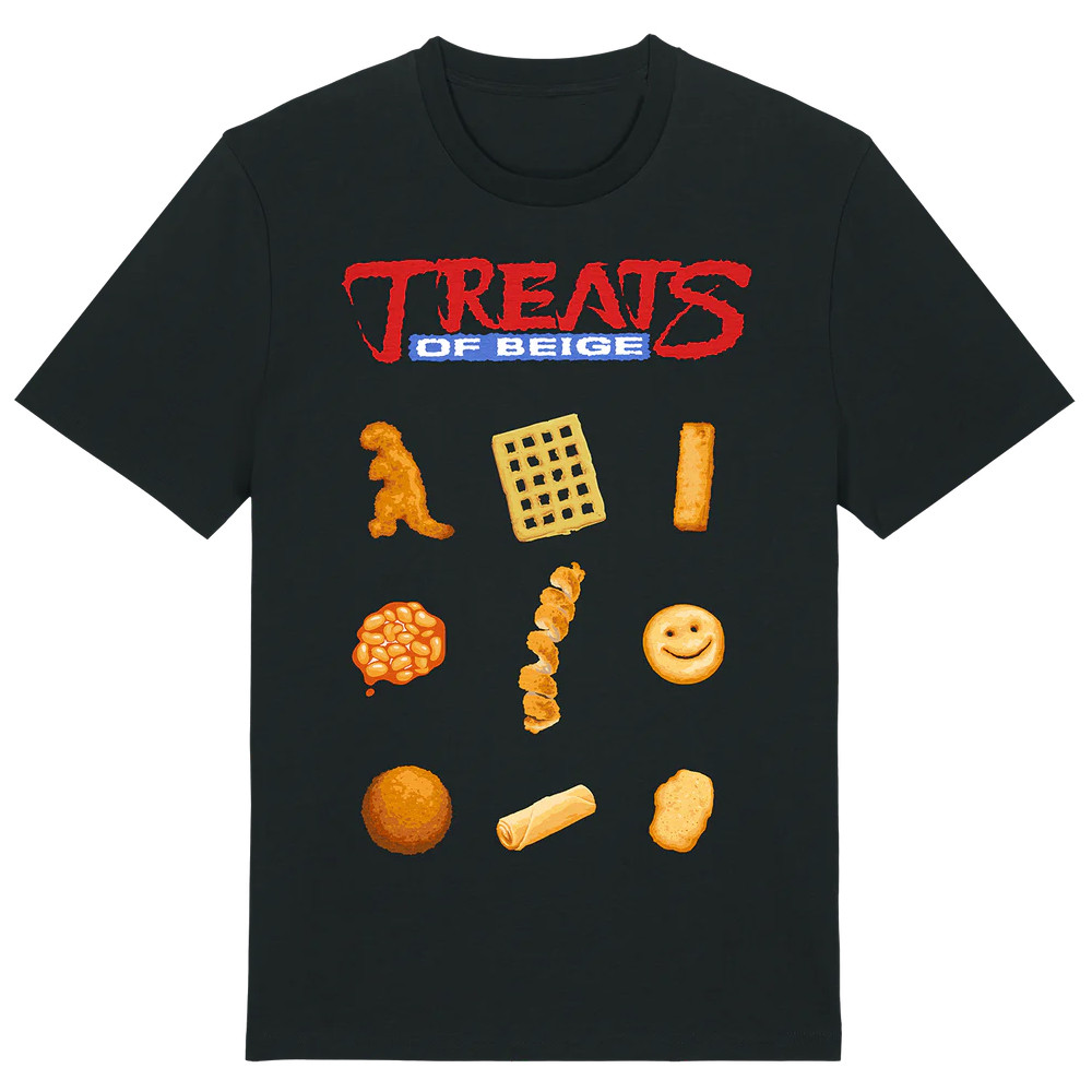 Treats of Beige T-shirt Father's Day Gifts For Husband-1