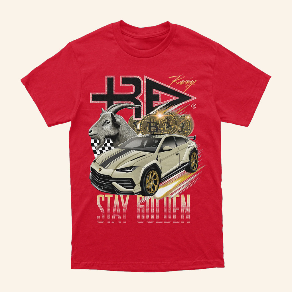 Trev Clothing Merch Trev Stay Golden Racing T-Shirt Gifts For Fans-1