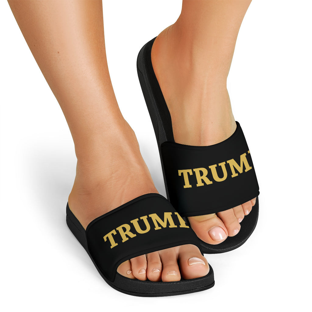 Trump 2024 Slide Sandals Donald Trump For President MAGA Slides For Women Patriot Merch-1