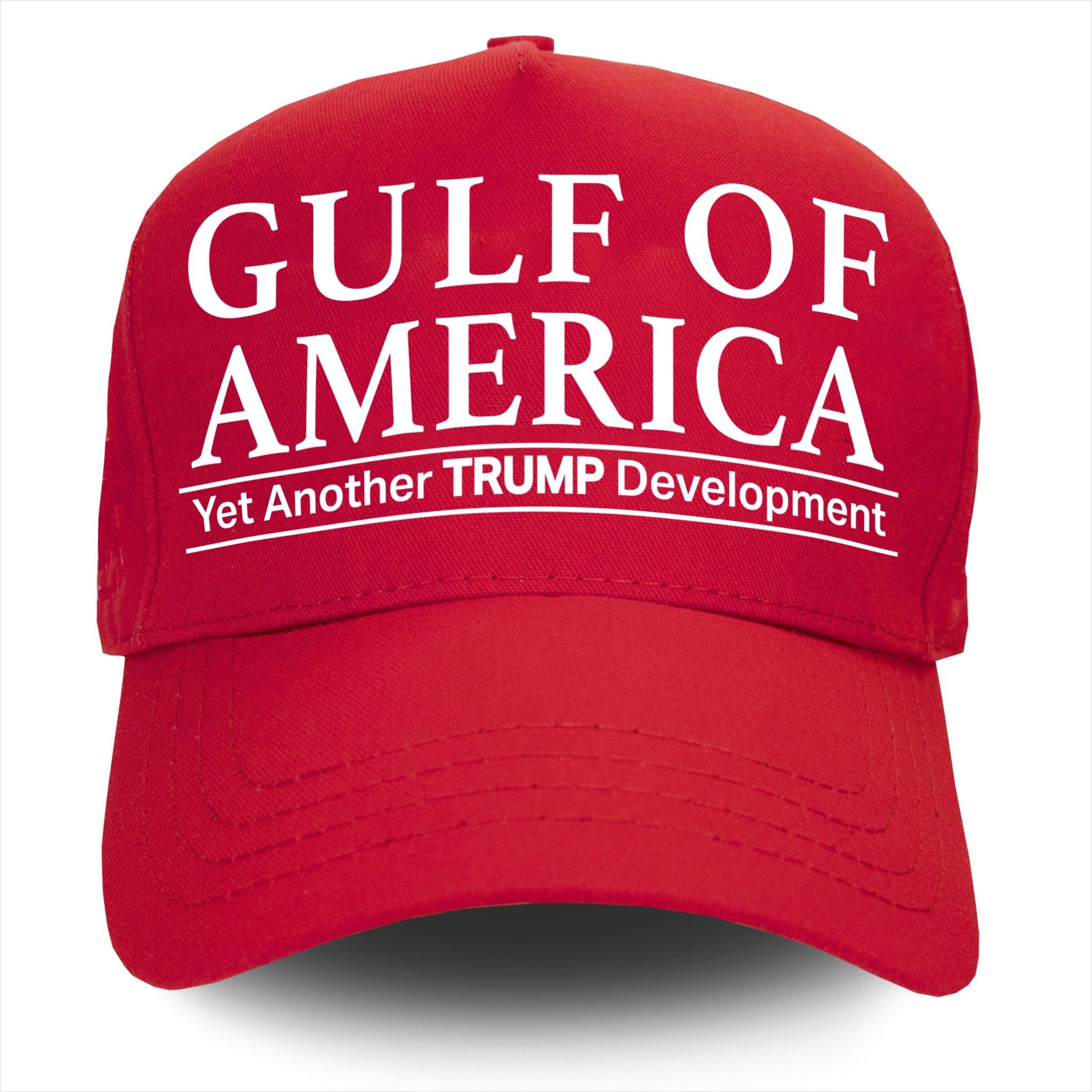 Trump Gulf Of America Hat Red Trump 45-47 Hat MAGA Merch Best Gifts For Dad Gifts For Besties-1