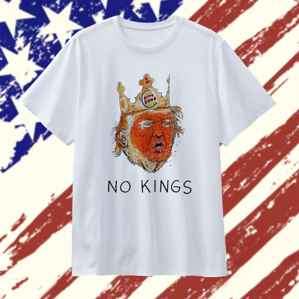 Trump No Kings March T-Shirt-1