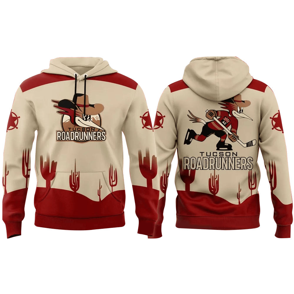 Tucson Roadrunners x Country Night 2025 Hoodie Tucson Roadrunners Merch Father's Day Presents-1