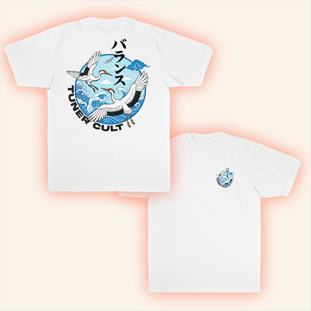 Tuner Cult Merch Japanese Swan Box T-Shirt Birthday Gifts For Friends Gifts For Sister-1
