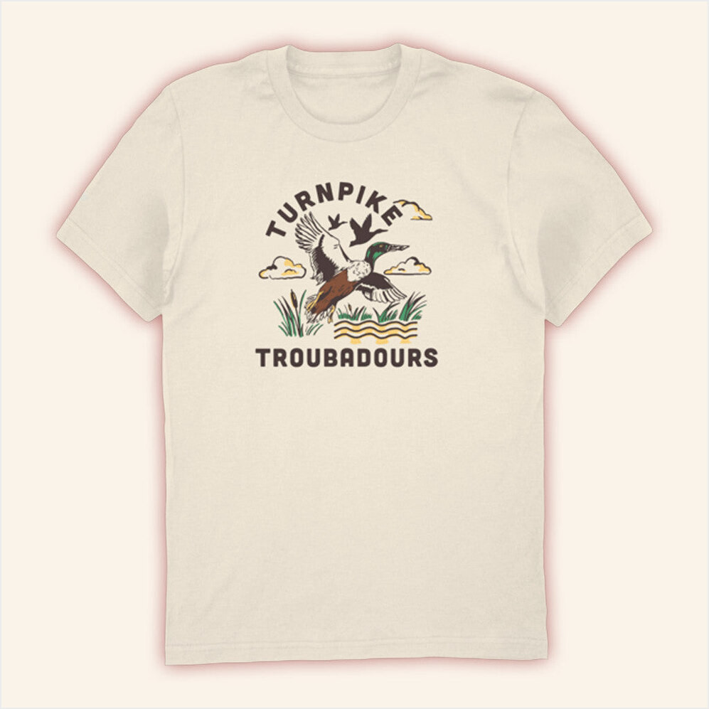 Turnpike Troubadours Merch Duck T-Shirt Gifts For Boyfriend Birthday Gifts For Best Friend-1