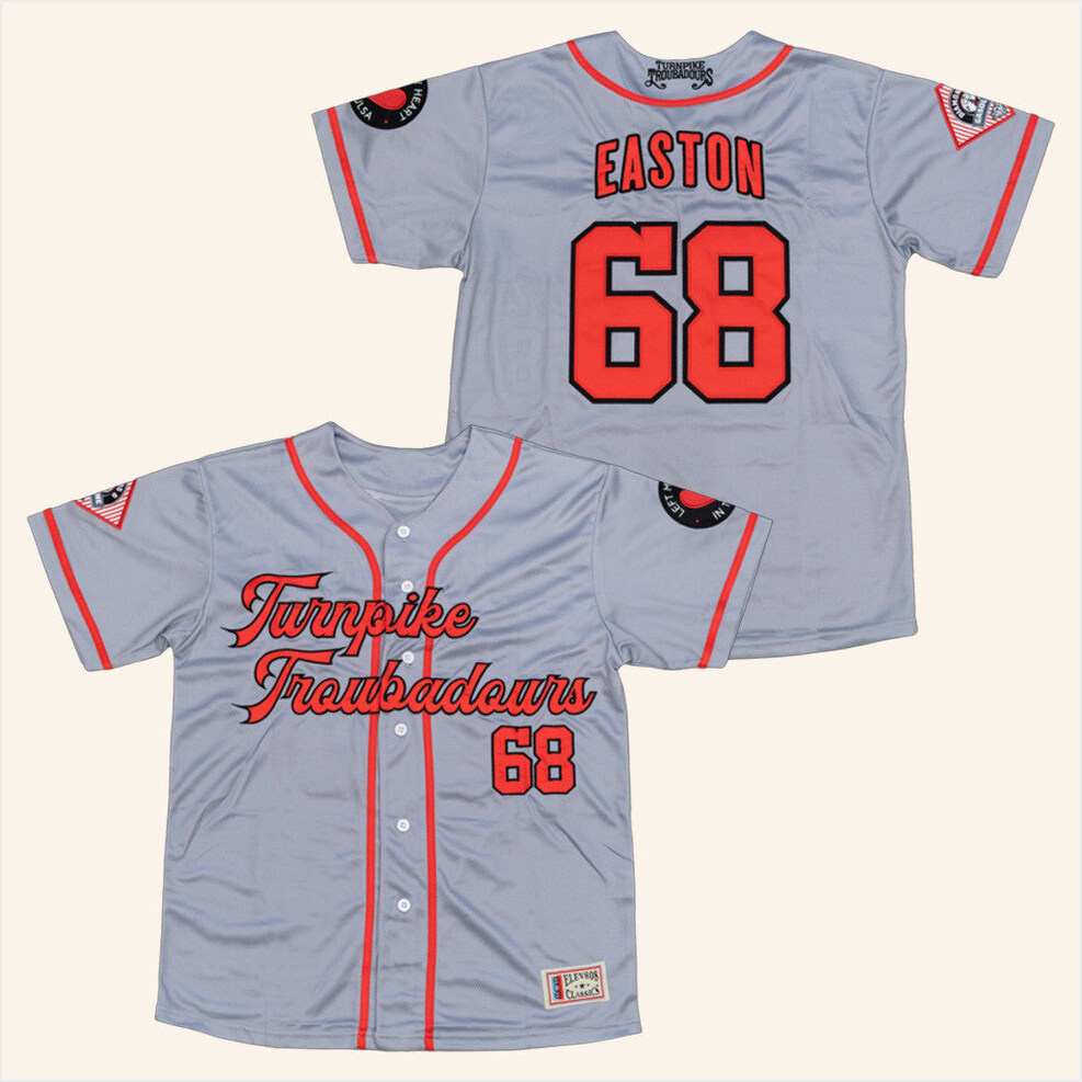 Turnpike Troubadours Merch Easton 68 Baseball Jersey Best Gifts For Music Lovers Gifts For BFF-1