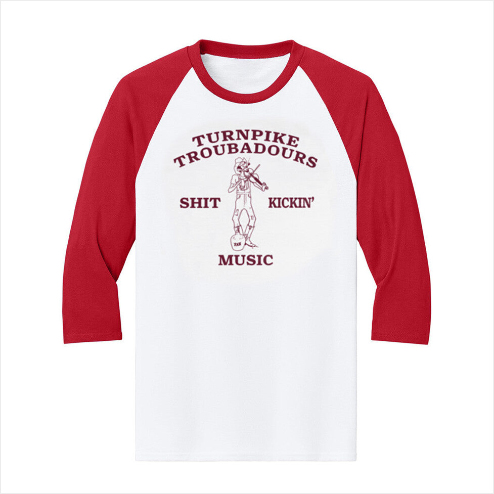 Turnpike Troubadours Merch Fiddler Raglan T-Shirt Birthday Gifts For Boyfriend Gifts For Fans-1