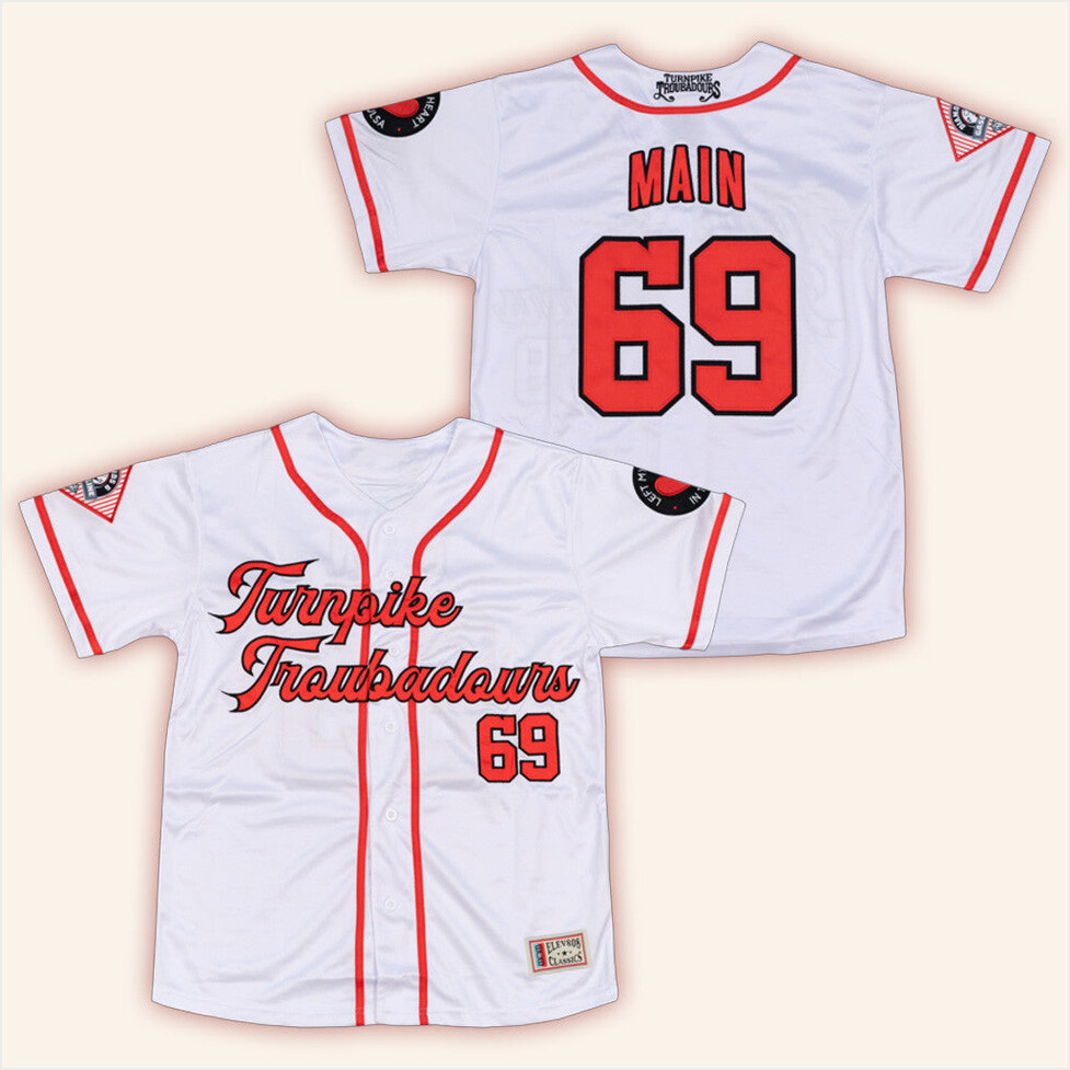 Turnpike Troubadours Merch Main 69 Baseball Jersey Best Birthday Gifts For Fans Gifts For Him-1