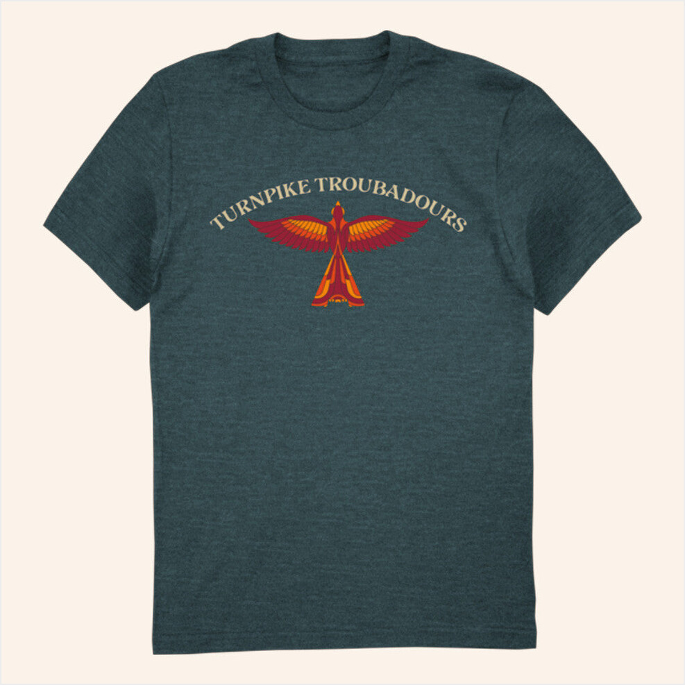 Turnpike Troubadours Merch Phoenix T-Shirt Birthday Gifts For Music Enthusiasts Gifts For Fans-1