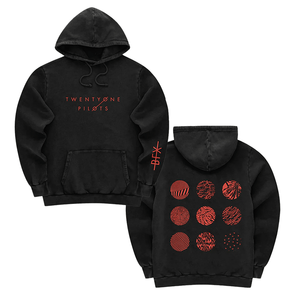 Twenty One Pilots Merch Blurryface Anniversary Hoodie Best Father's Day Gifts-1