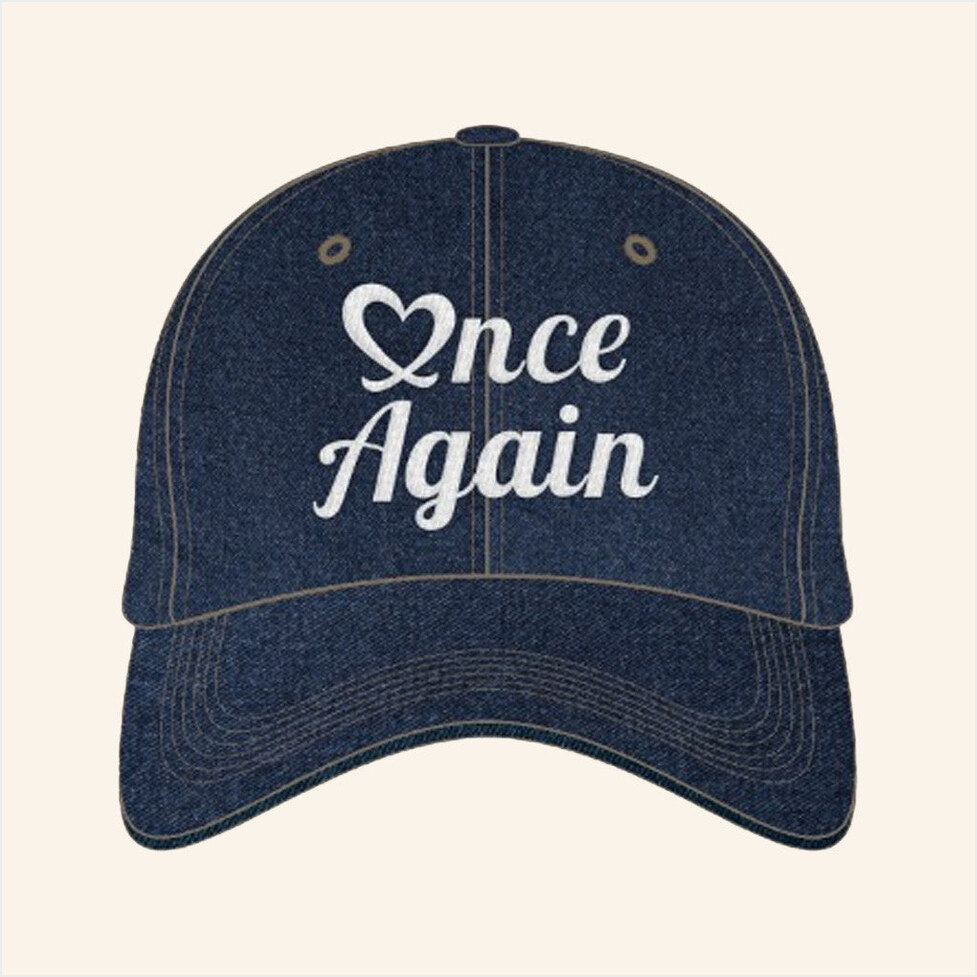 Twice Merch Once Again Embroidered Hat Birthday Gift Ideas For Besties Gifts For Friends-1