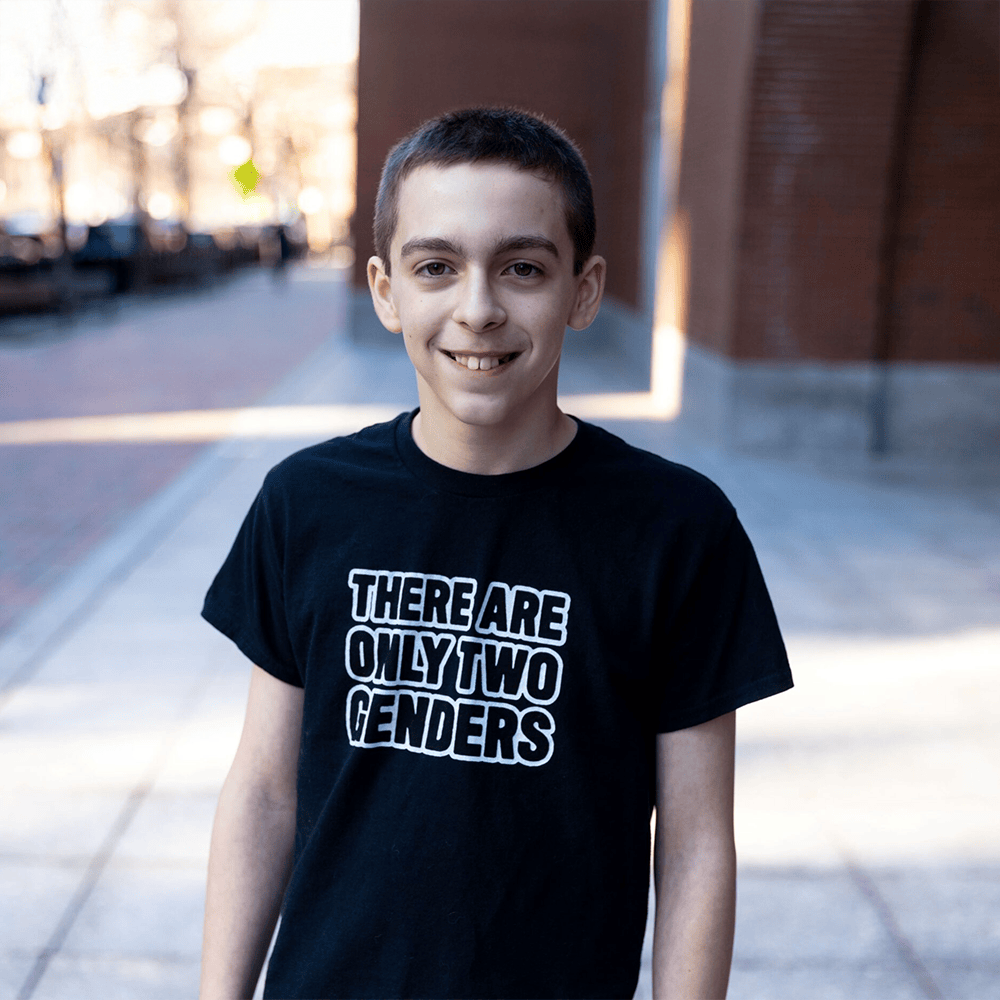 Two Genders Shirt There Are Only Genders T-Shirt Gifts For Childrens-1
