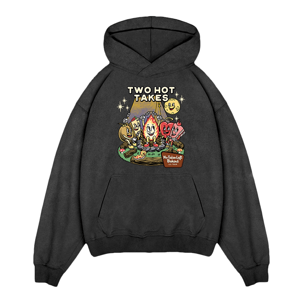 Two Hot Takes Merch No Takes Left Behind Hoodie Father's Day Presents For Husband-1