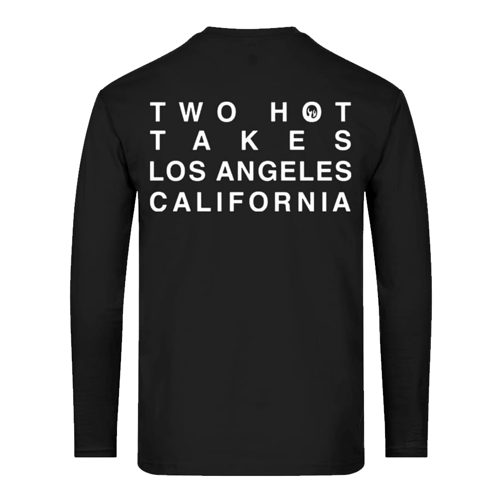 Two Hot Takes Merch Two Hot Takes Los Angeles California Long Sleeve Shirt Father's Day Gifts-1
