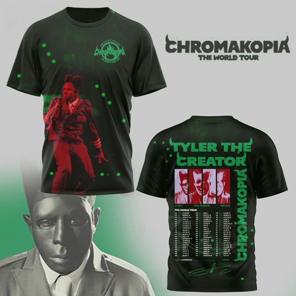 Tyler The Creator CHROMAKOPIA World Tour 2025 Shirt Father's Day Presents For Husband-1