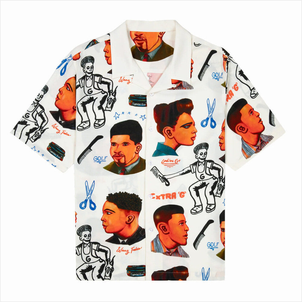 Tyler The Creator Merch Barbershop Rayon Hawaiian Shirt Golf Wang Merch Gifts For Husband-1