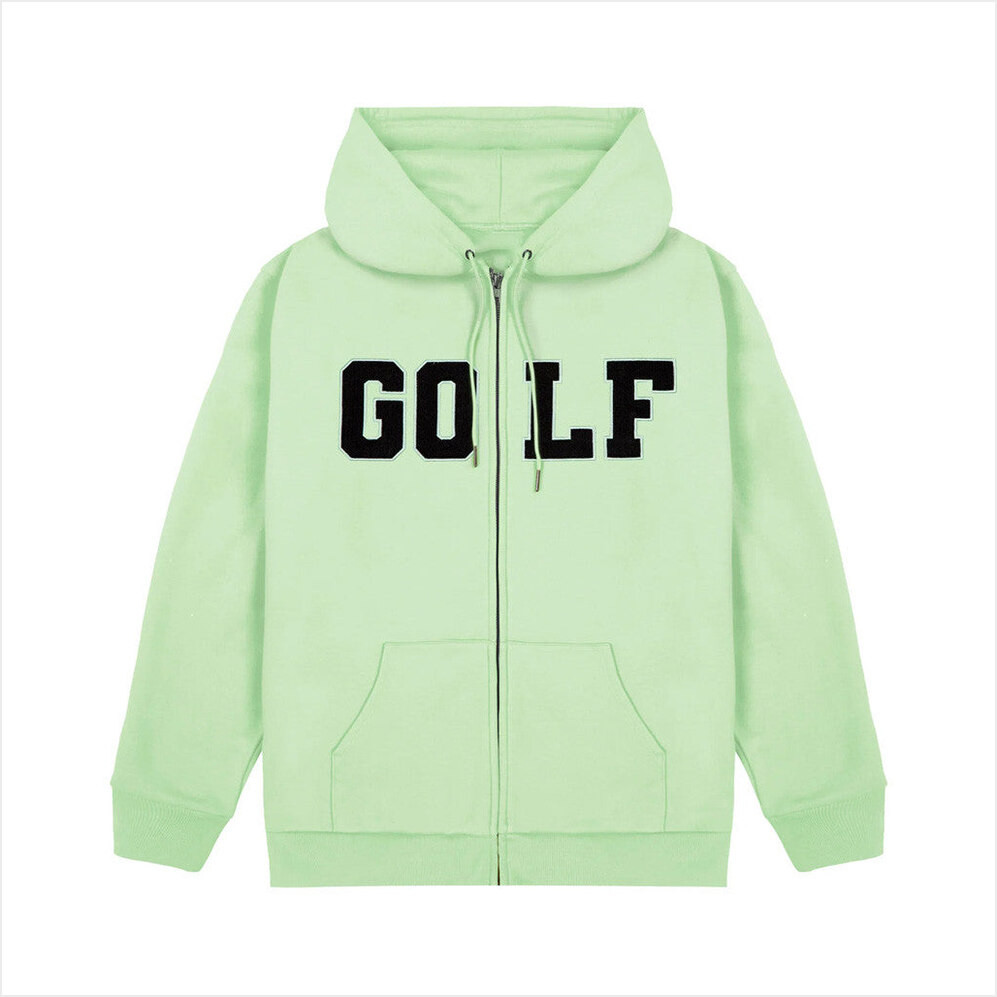 Tyler The Creator Merch Collage Cord Zip Hoodie Golf Wang Merch Gifts For Her Gifts For Friends-1