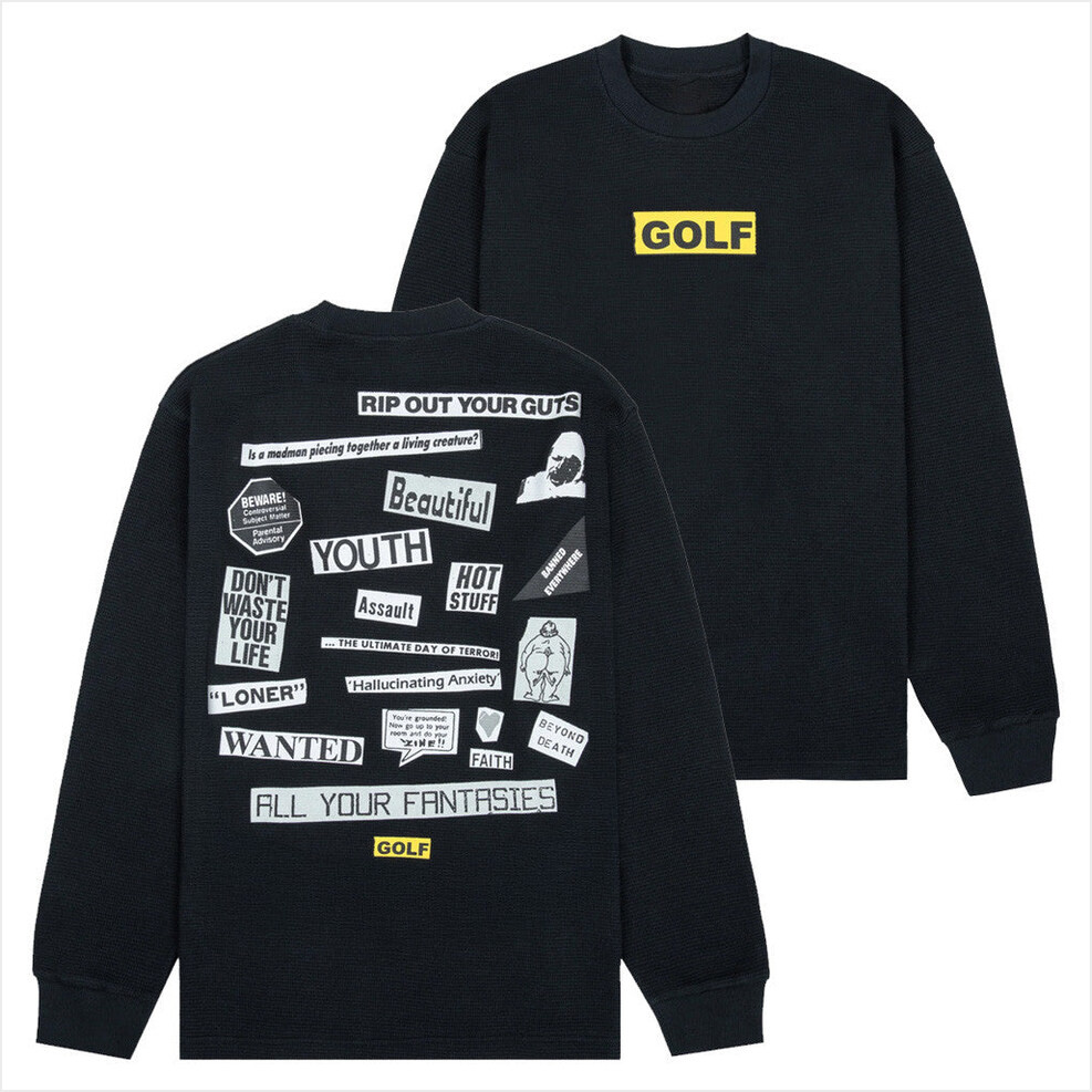 Tyler The Creator Merch Collage Long Sleeve Shirt Golf Wang Merch Gifts For Him Gifts For BFF-1