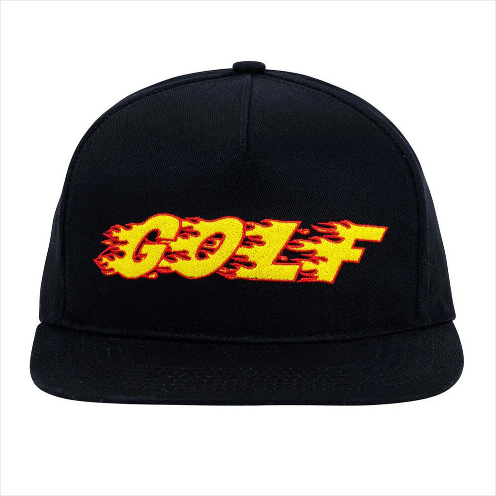 Tyler The Creator Merch Fire Golf Hat Embroidered Golf Wang Merch Gifts For Dad Gifts For Fans-1