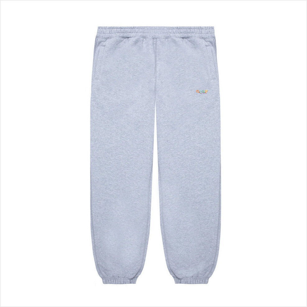 Tyler The Creator Merch Logo Grey Sweatpants Golf Wang Merch Gifts For Friends Gifts For Him-1