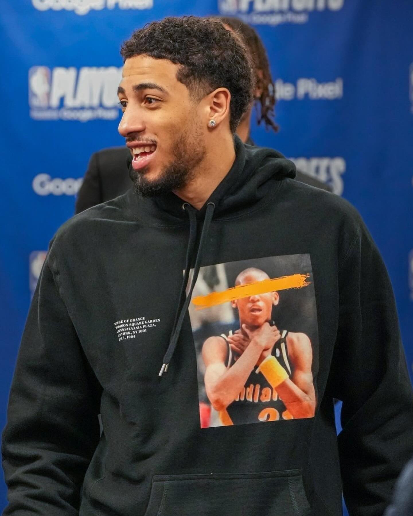 Tyrese Haliburton Indiana Pacers Choke Hoodie Gift For Basketball Lover-1