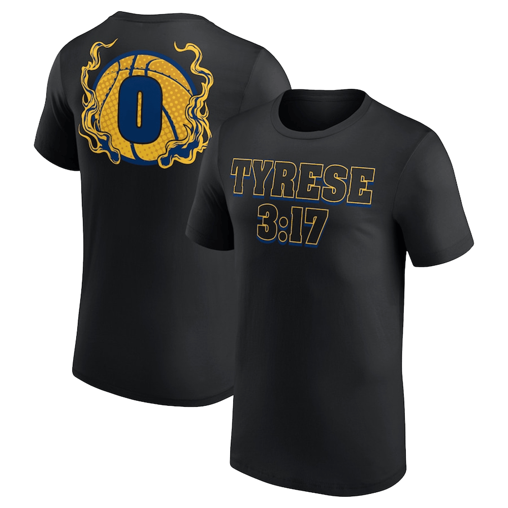 Tyrese Haliburton WWE Shirt Tyrese 3 17 T-Shirt Father's Day Presents For Dad To Be-1