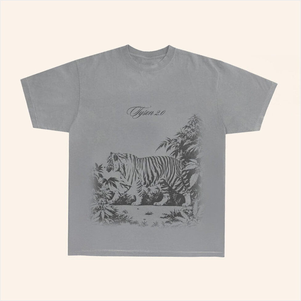 Tyson 2 0 Merch Walking Tiger Shirt Gifts For Husband Birthday Gifts For Besties-1