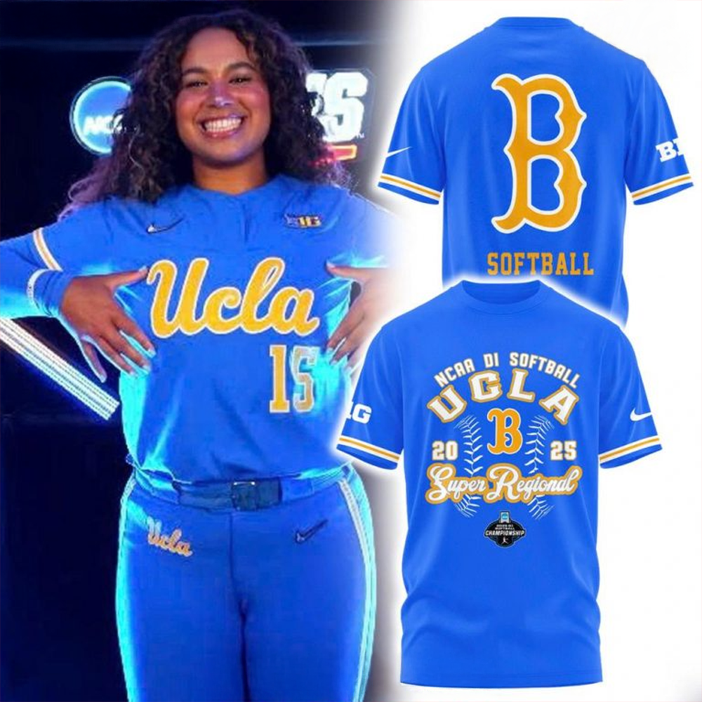 UCLA 2025 NCAA Softball Women's College World Series Shirt Gifts For Mom-1