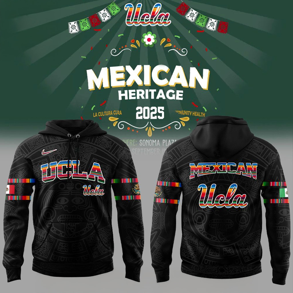 UCLA Bruins Mexican Heritage Night 2025 Hoodie Fan Merch Gifts For Boyfriend-1