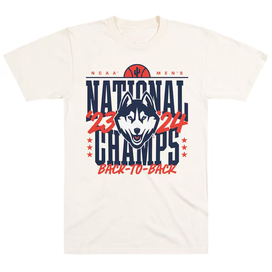 UConn Huskies 2024 NCAA Men's Basketball National Champions Shirt Basketball Enthusiast Gifts-1