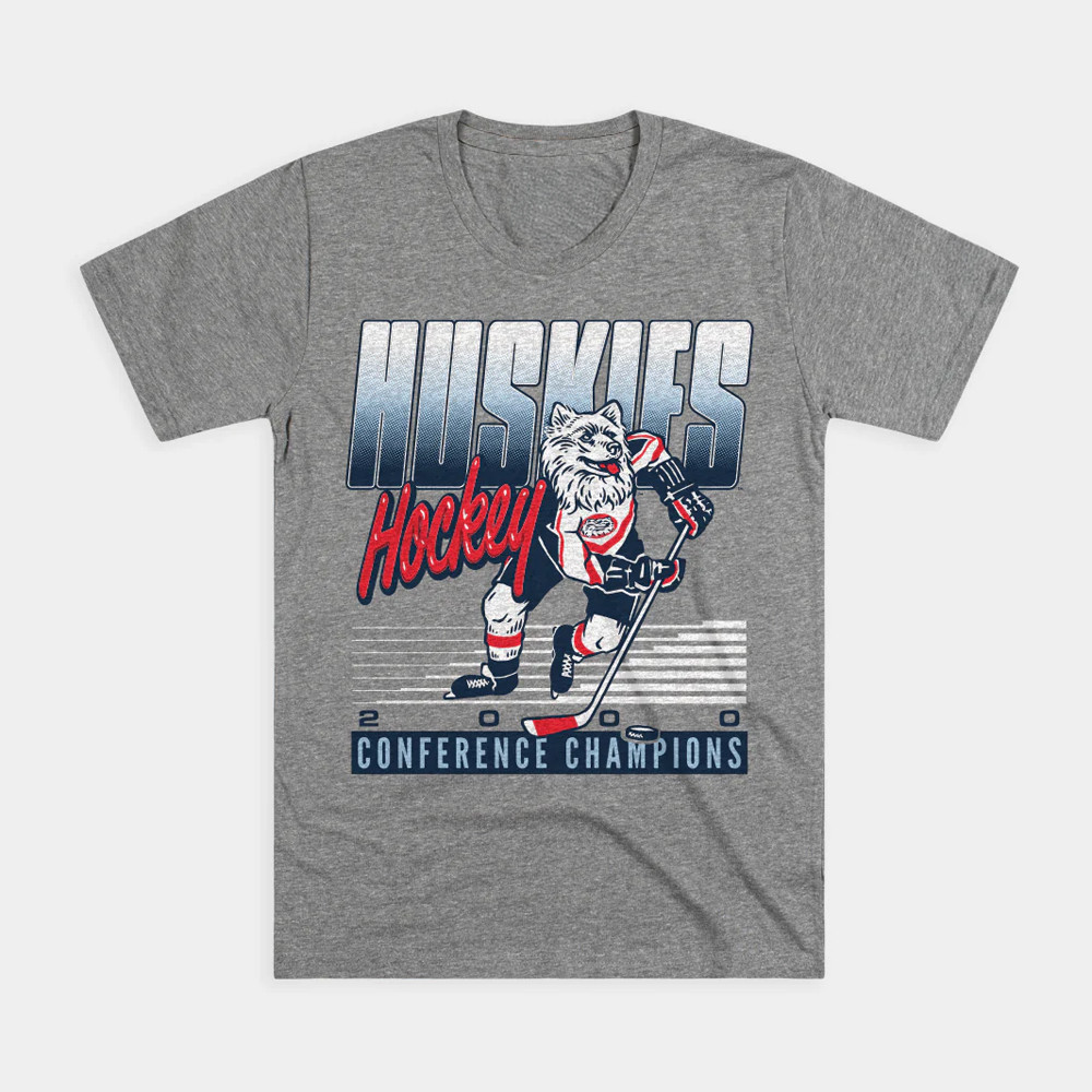 UConn Huskies Hockey 2000 Conference Champs Shirt Gifts For Hockey Fan-1