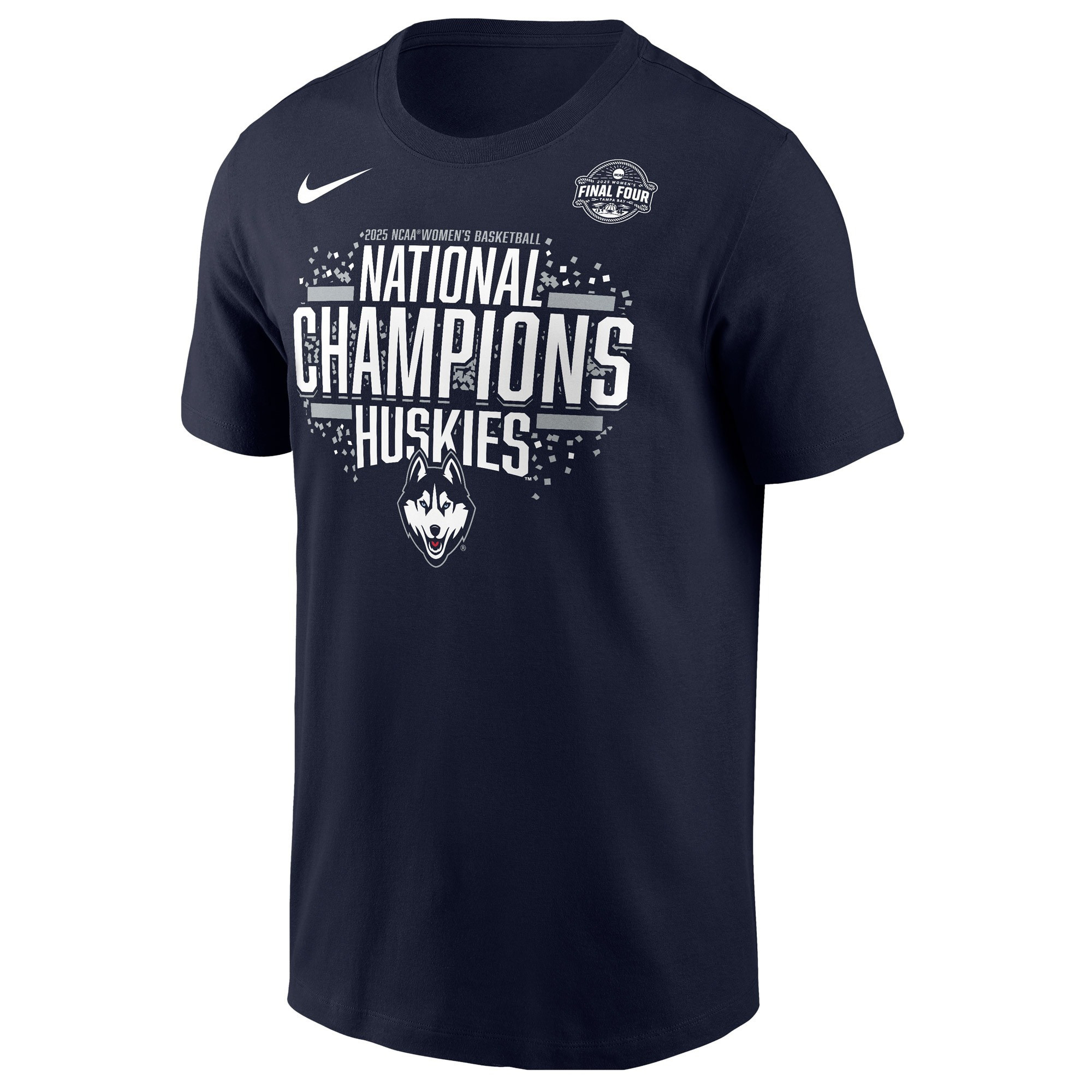 UConn Huskies Women's Basketball 2025 National Champions Shirt Gifts For Basketball Lovers-1