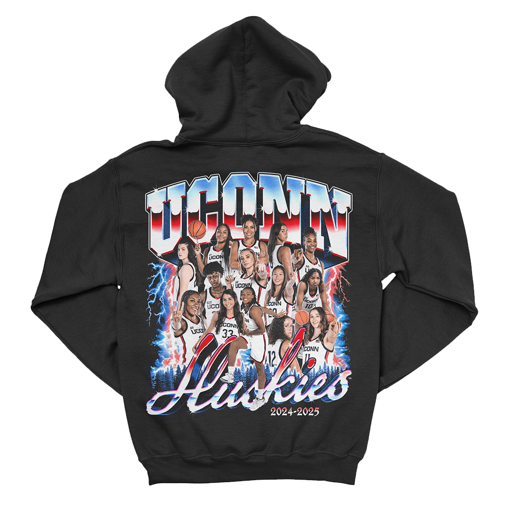 UConn Women's Basketball Champion Hoodie UConn Merch Mother's Day Gift Ideas For Wife-1