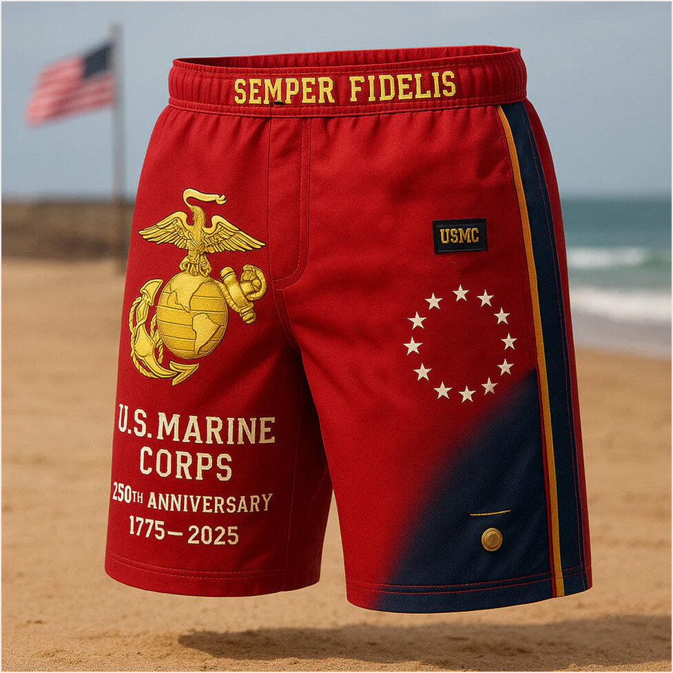 US Marine Corps 250th Anniversary 1775 2025 Shorts Gifts For Marine Corps Gifts For Fans-1