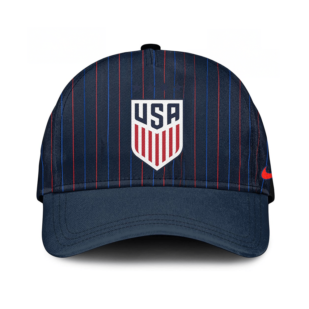 USA 2025 Heartbeat Away Stadium Hat Father's Day Gifts For Grandpa-1