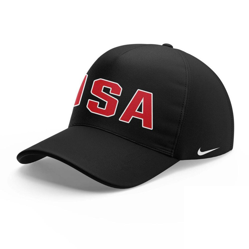 USA Softball Team 2025 Black Hat Gifts For Softball Lovers-1 USA Softball Team 2025 Black Hat Gifts For Softball Lovers-1