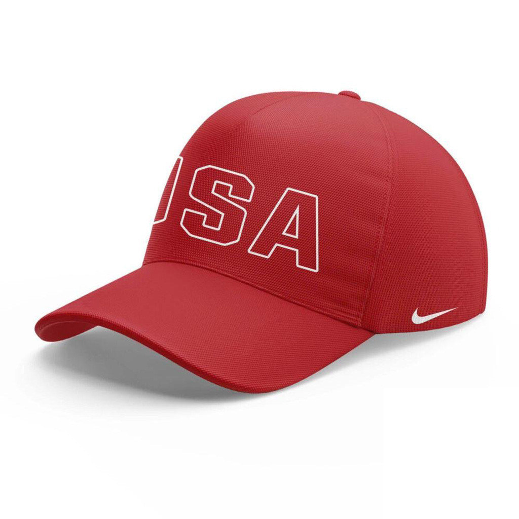 USA Softball Team 2025 Red Hat Gifts For Softball Lovers-1
