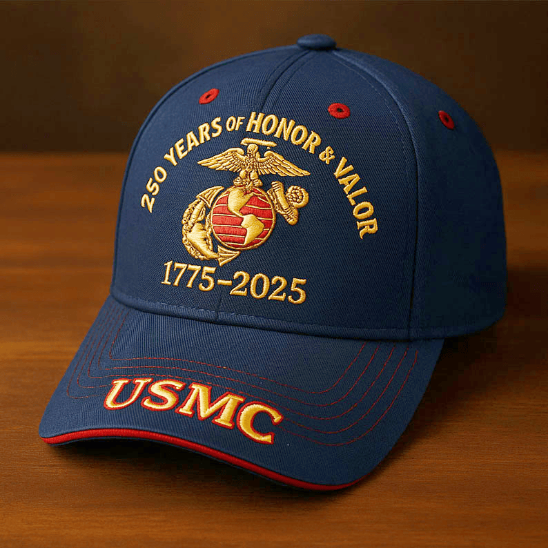 USMC 250 Years Of Honor And Valor 1775 2025 Hat Proud Marines Hat Gifts For Dad-1