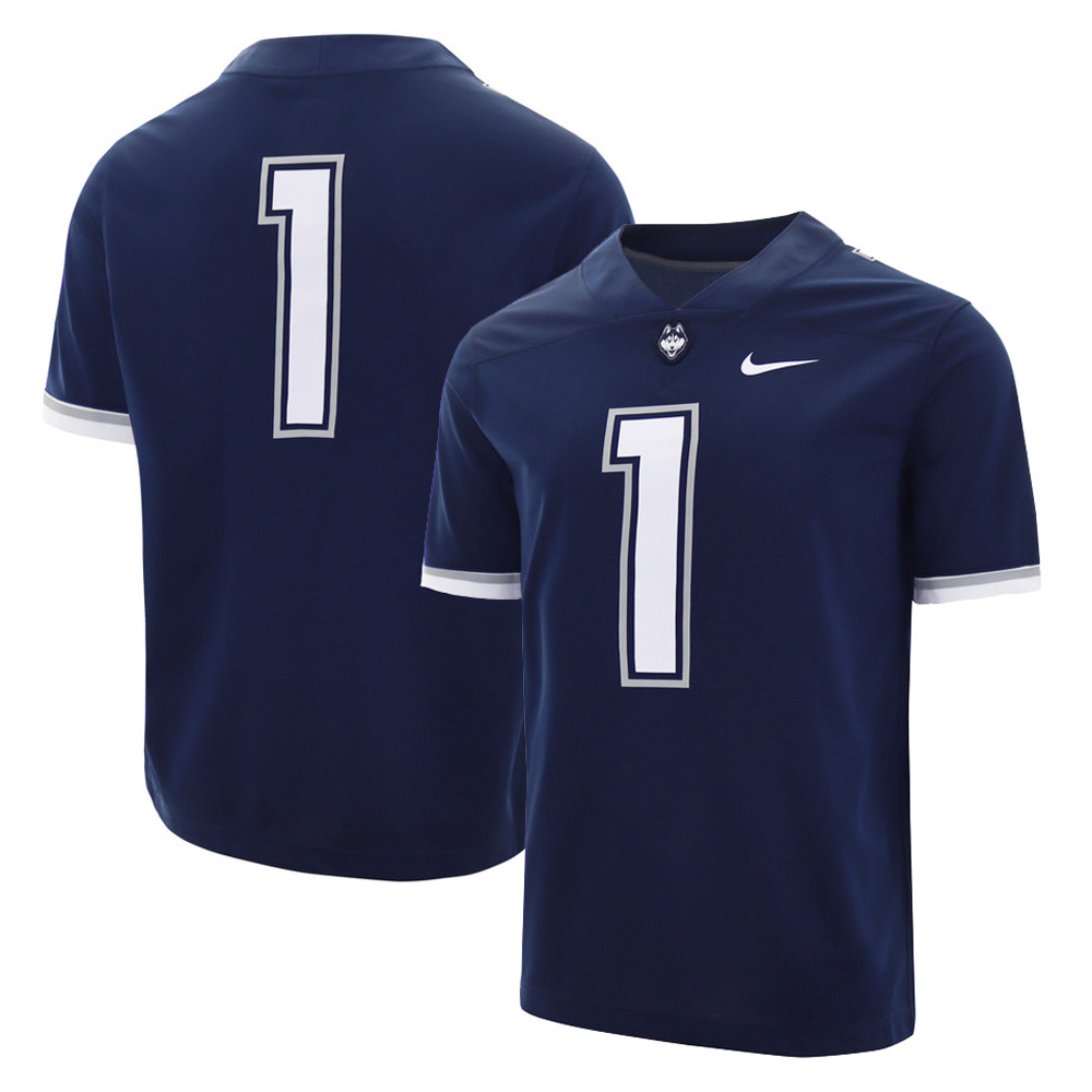 Uconn Huskies 1 Jersey Presents For Football Lovers-1