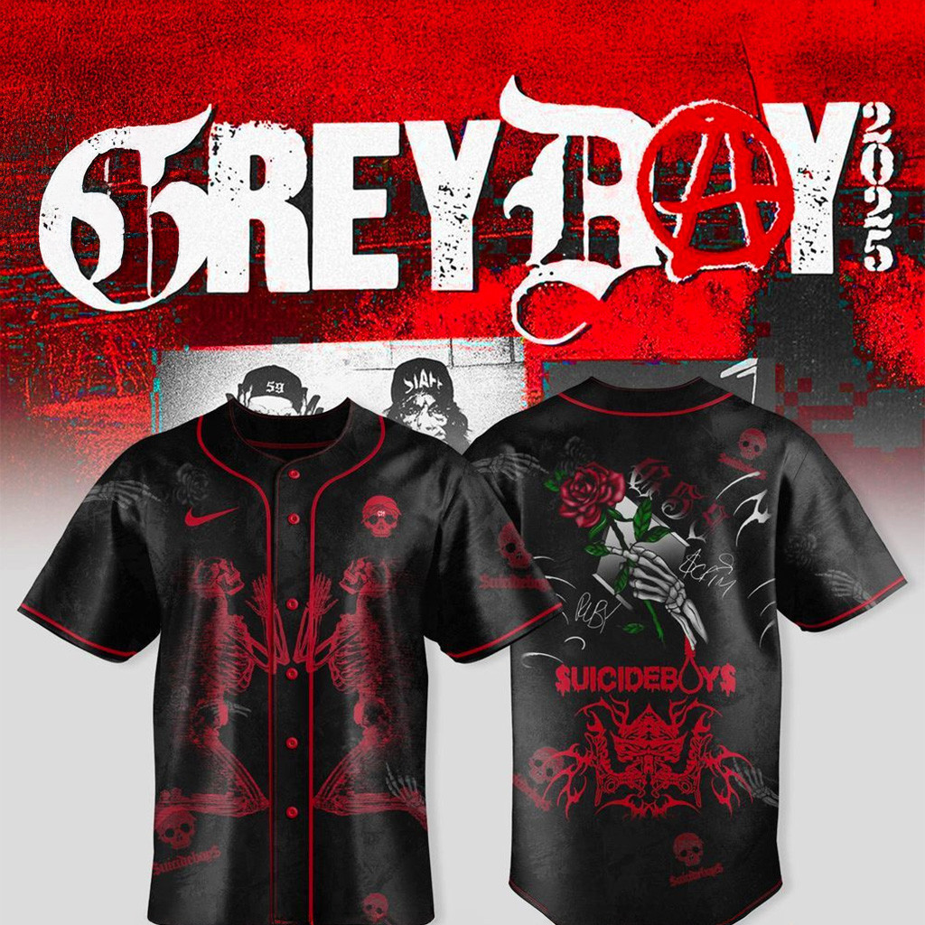 Uicideboy Grey Day Tour Merch 2025 Jersey Fan Merch Gifts For Him-1