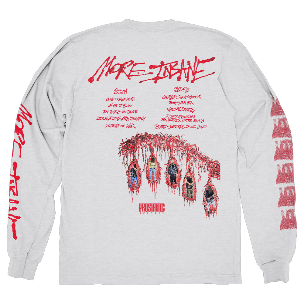 Undeath Merch More Insane Long Sleeve Shirt Undeath Shirt Father's Day Gifts For Boyfriend-1 Undeath Merch More Insane Long Sleeve Shirt Undeath Shirt Father's Day Gifts For Boyfriend-1