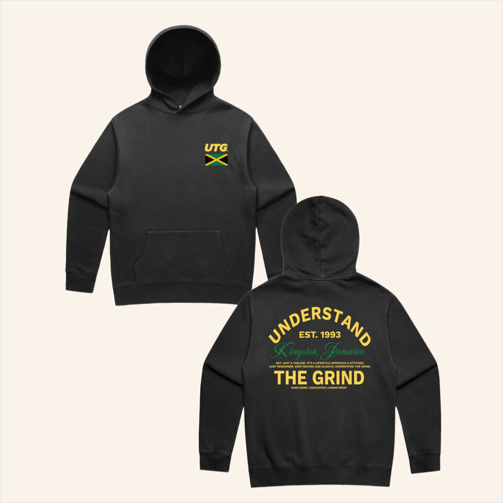 Understand The Grind Merch Jamaica X Utg Hoodie Gifts For Friends Birthday Gifts For Brother-1
