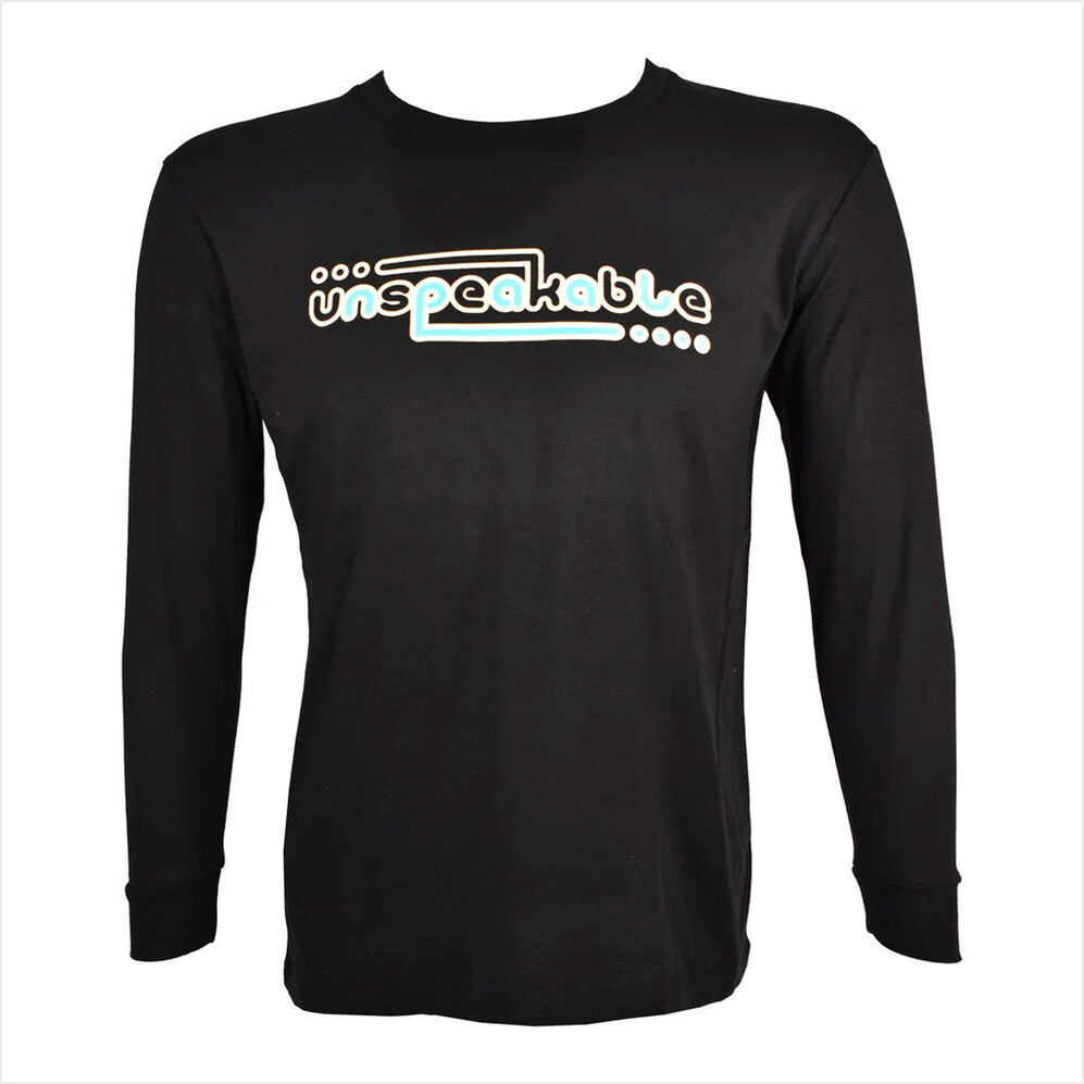 Unspeakable Merch Black Long Sleeve T-Shirt Gifts For Him Birthday Gifts For Friends-1