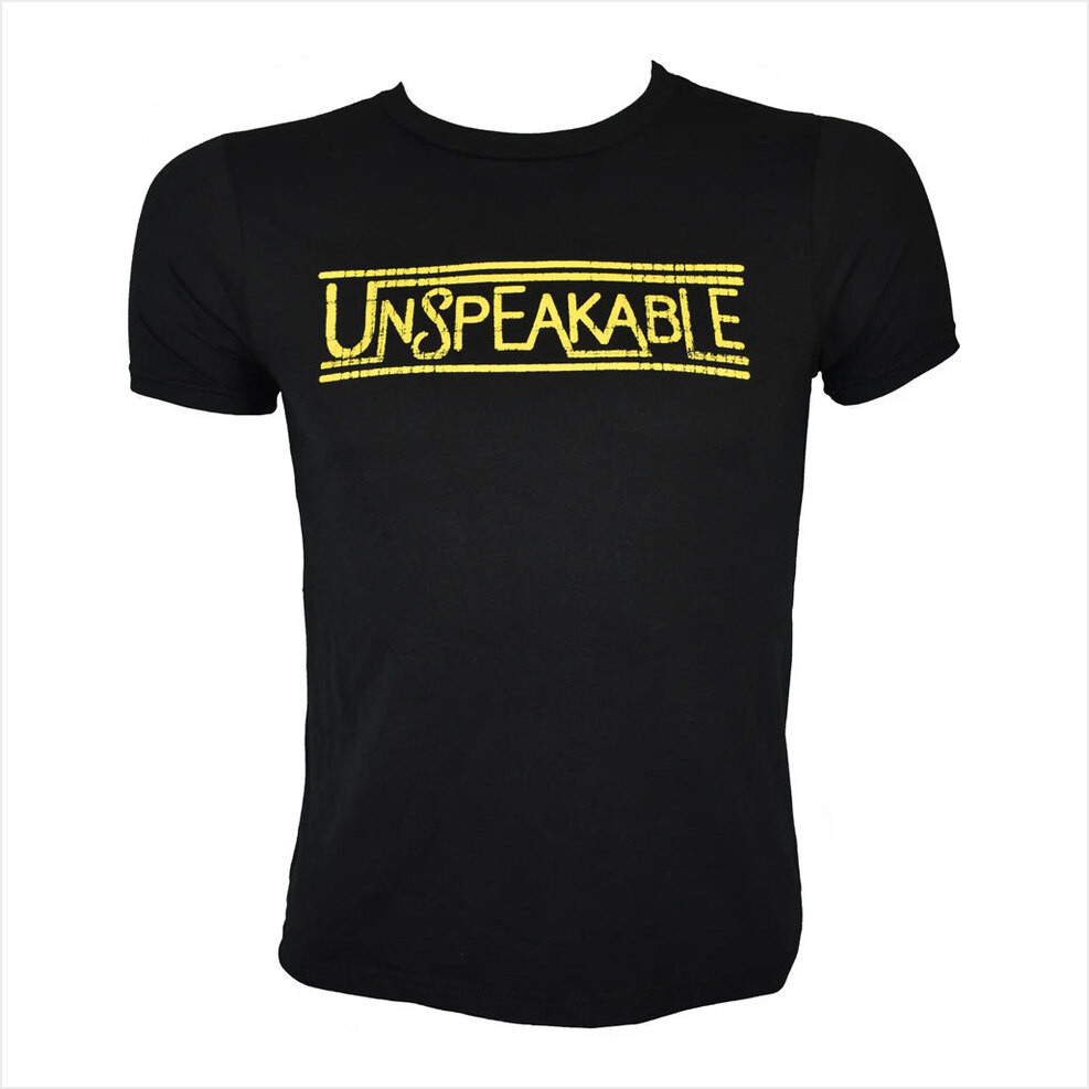 Unspeakable Merch Black T-Shirt Best Gifts For Wife Birthday Gifts For Besties-1