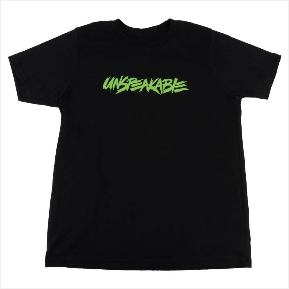 Unspeakable Merch Black T-Shirt Gifts For Husband Birthday Gifts For Fans Christmas Presents-1