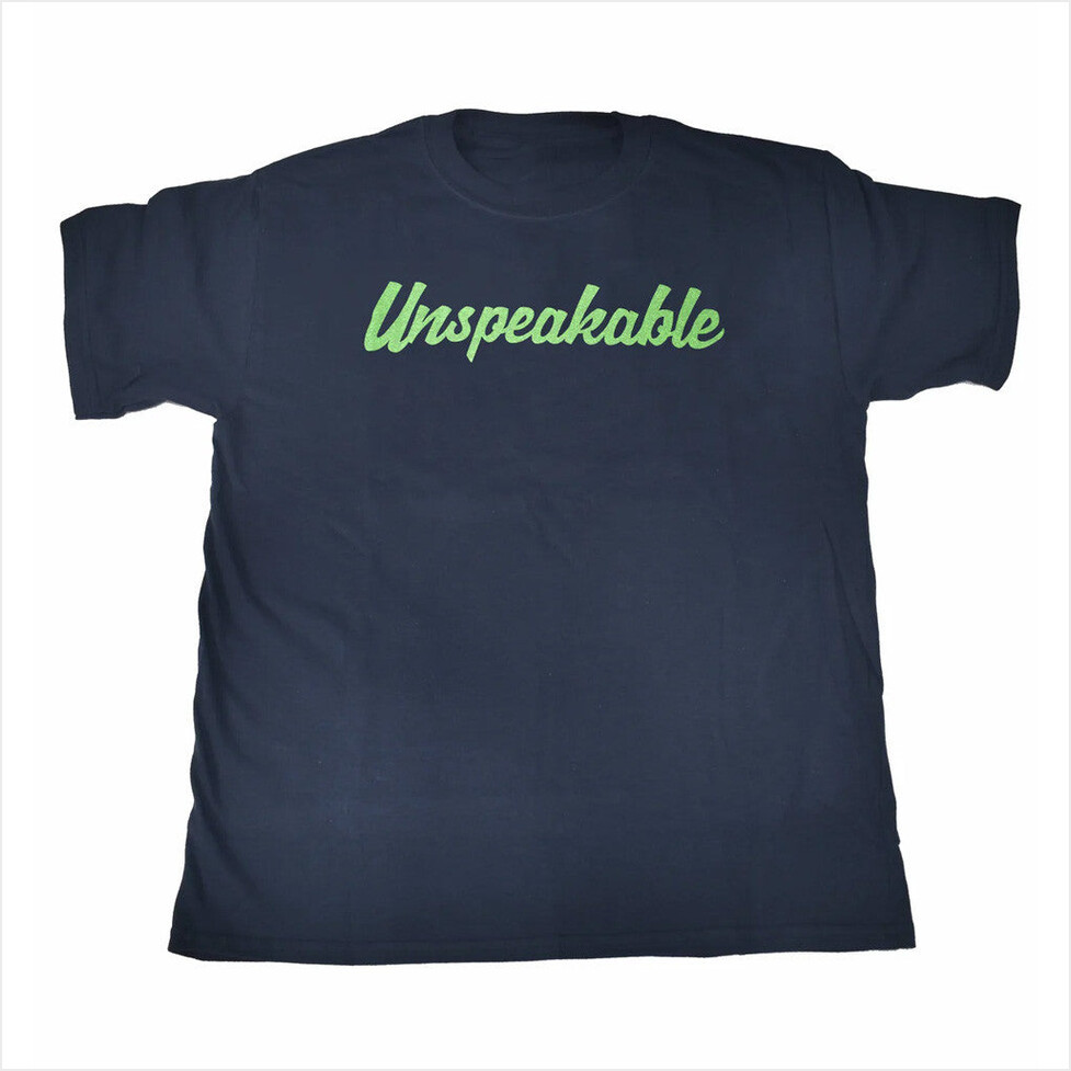 Unspeakable Merch Navy T-Shirt Gifts For Father Birthday Gifts For Besties Christmas Presents-1