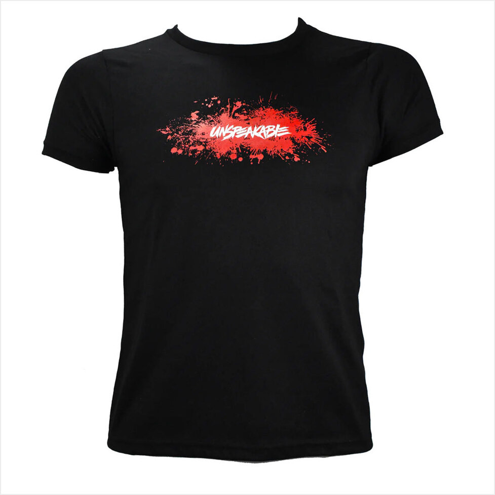 Unspeakable Merch Red Splatter Shirt Gift Ideas For Friends Birthday Gifts For Friends-1