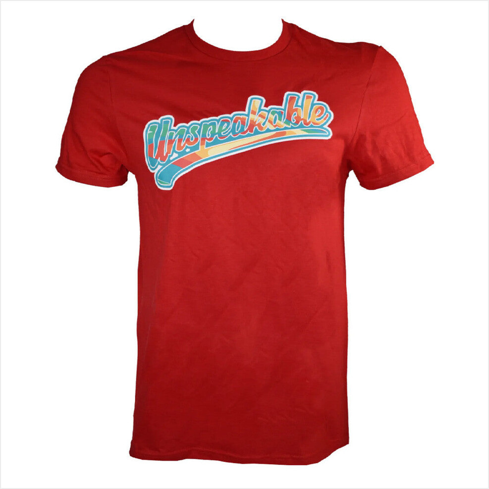 Unspeakable Merch Red T-Shirt Gift Ideas For Friends Birthday Gifts For BFF Christmas Presents-1